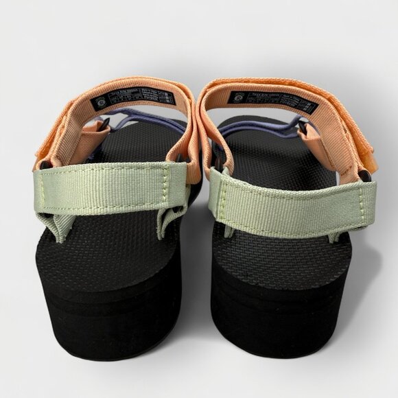 Teva Platform Universal Sandal Multi-Color Women’s 10 (1008844) Adjustable New - Picture 5 of 10